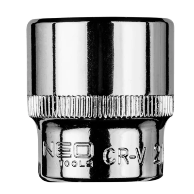 Imagen de NEO TOOLS 08 181 Piezas insertables de llave cubo 3/8 21 mm Acero cromo vanadio hexagonal