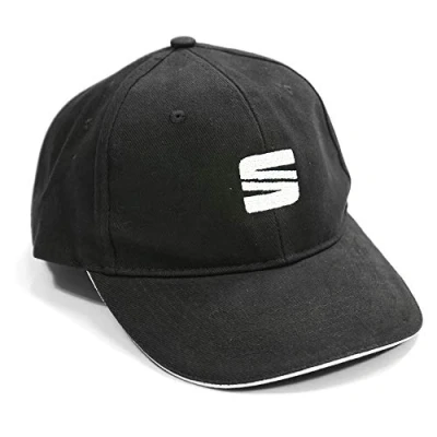 Imagen de Seat 6H1084303KAA Gorra de béisbol, Color Negro