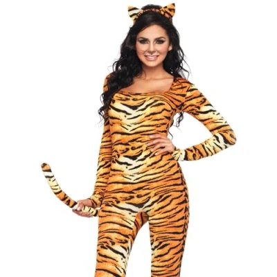 Imagen de Leg Avenue Animales Mujer, Color naranja y negro, XS (EUR 32 34) (84242)