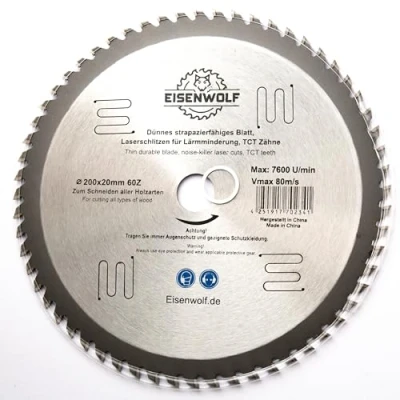 Imagen de Inter Tech Craft 200 mm Hoja de Sierra Top calidad circular para madera x 60 20