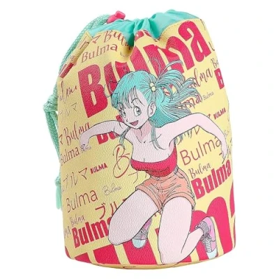Imagen de CYPBRANDS Dragon Ball Neceser, Diseño Bulma, con Compartimentos Interiores, Cierre Seguro, Color Amarillo y Azul, Producto Oficial (CyP Brands)
