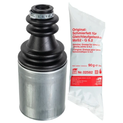 Imagen de FEBI BILSTEIN 180731 Fuelle Palier lado de engranaje, Eje delantero, derecha Elastéros poliestéricos, termoplásticos RENAULT: TRAFIC 2 Bus