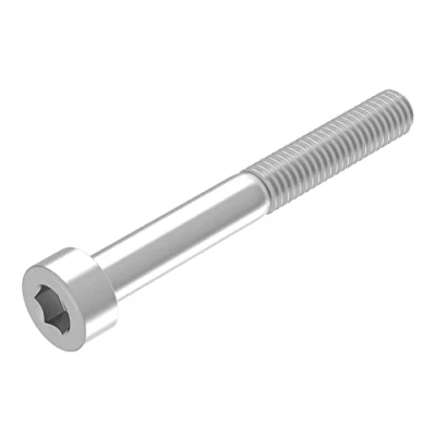 Imagen de SECCARO Tornillo cilíndrico M6 x 50 mm, acero inoxidable V2A VA A2, DIN 912 / ISO 4762, hexágono interior, rosca parcial, 20 piezas