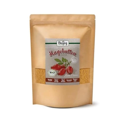 Imagen de Biojoy Polvo de Escaramujo BÍO (1 kg), Frutos Rosa Canina en polvo, sin aditivos, natural