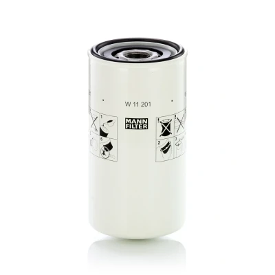 Imagen de MANN FILTER W 11 201 Filtro, sistema hidráulico operador 108