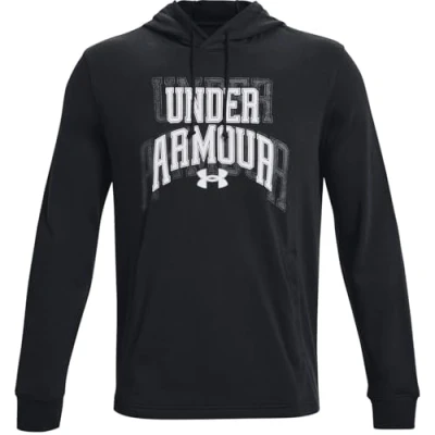 Imagen de Under Armour Rival Terry Sudadera con Capucha, Negro, M para Hombre