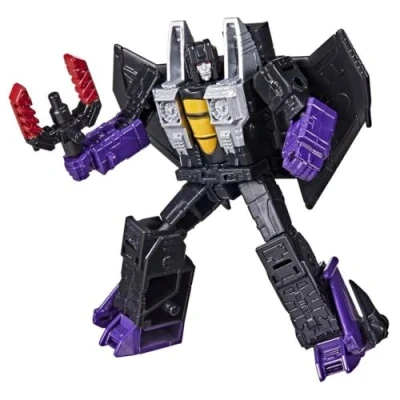 Imagen de Transformers Figura de acción Legacy Core Skywarp Toys Generations, 8 y más, 8,5 x 9,5 cm, multicolor, F3011