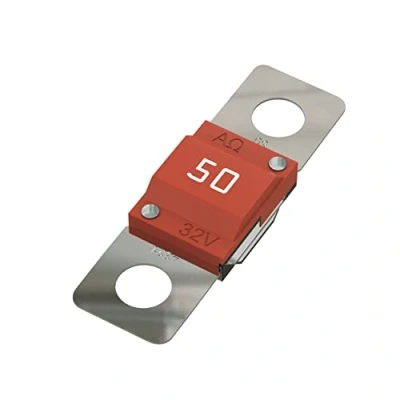 Imagen de AUPROTEC Fusible Midi de corriente elevada/bloqueo tornillo 40 100A, elección: 50A amperios, rojo, 5 piezas