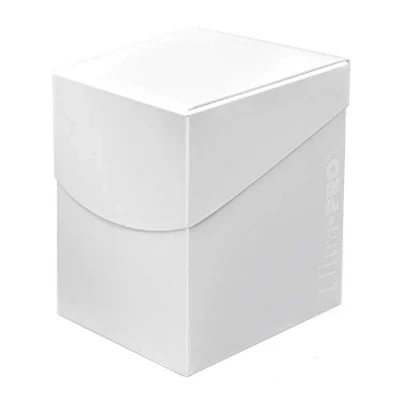 Imagen de Ultra Pro 85682 Eclipse 100+ Caja de Cubierta, Color Blanco ártico, 10 cm x 7,5 8