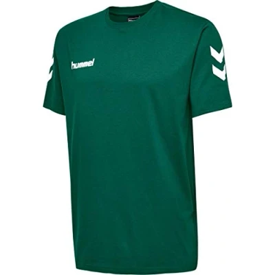 Imagen de Hummel Algodón Hmlgo, Camisetas Hombre, Evergreen., M