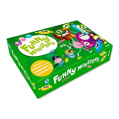 Imagen de Auzou Caja Juego: Monstruos Divertidos. Funny Monsters