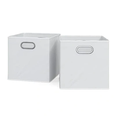 Imagen de Vicco Caja plegable, Blanco, 30 x cm Lote de 2