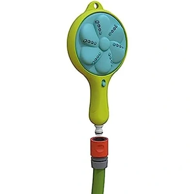 Imagen de Smoby Ducha de jardín Infantil 3 en 1 para el Suelo, como Mano o acoplar Las Casitas Smoby. (810914)