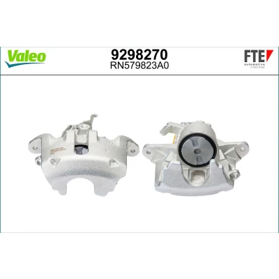 Imagen de FTE 9298270 Pinza de freno gris Hierro fundido Eje delantero, izquierda sin soporte CITROËN: C5 I Hatchback, II Familiar