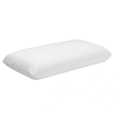 Imagen de Pikolin Home Almohada Viscoelástica de Hotel Hipoalergénica, Doble Funda, Firmeza Alta, para Dormir Lado, Transpirable y Suave, 135x35 cm