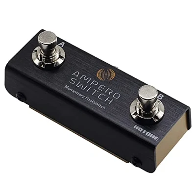 Imagen de Hotone pedal de dual momentáneo 2 vías, controlador interruptor pie Ampero Switch 6,35 mm