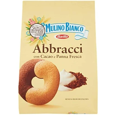 Imagen de 12x Mulino Bianco Abbracci Italian Biscuits Cookies 350g