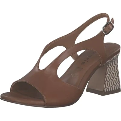 Imagen de Tamaris Sandalias de tacón, Mujer, Talla: 36, Cognac Zapatos