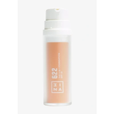 Imagen de 3INA MAKEUP The 3 in 1 Foundation 622 Base de Maquillaje Arena con Subtono Neutro en Primer y Corrector SPF 15 Vitamina C Vegan Cruelty Free
