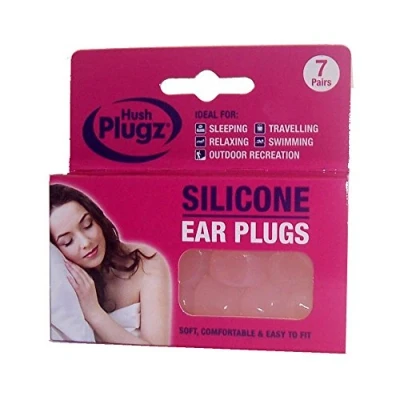 Imagen de Tapones de silicona para los oídos Hush Plugz (paquete 7 pares)