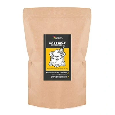 Imagen de mituso Erythritol, edulcorante, 1 paquete (1x 1000g) en bolsa