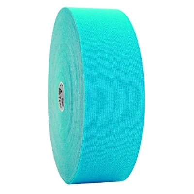 Imagen de 3B Scientific Cinta de kinesiología (31m x 5cm) Soporte Elástico para Músculos y Articulaciones Ejercicio, Deporte, Recuperación Lesiones Dolor Muscular Azul