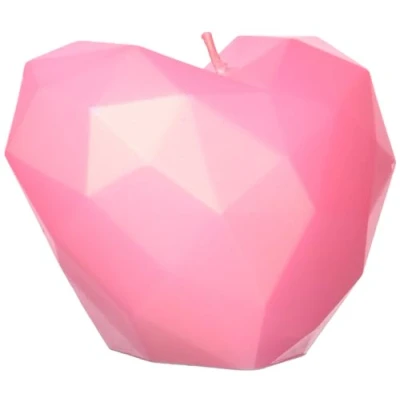 Imagen de candellana Velas 5902815461371 corazón Poly Candle Pink, Rosa