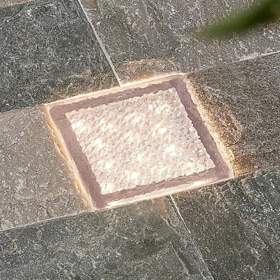 Imagen de LED Foco de suelo empotrado &#039;Ewgenie&#039; (Moderno) en Transparente hecho Plástico (16 llamas,) PRIOS lámpara exterior para el jardín, la terraza, balcón y vivienda