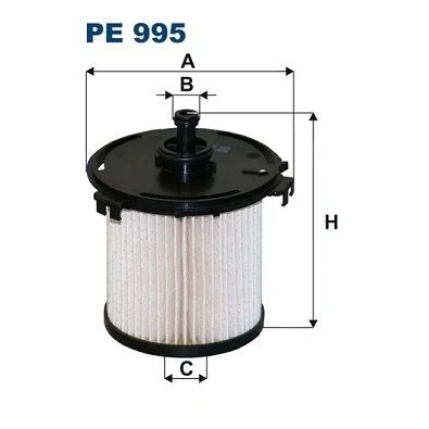 Imagen de FILTRON PE 995 Filtro Combustible enroscable FORD: Transit V363 Furgón, Mk6 Custom V362 Furgón