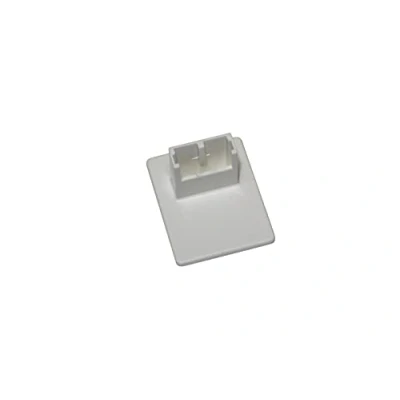 Imagen de GARDINIA Soporte adhesivo para persianas plisadas Easyfix con 2 rieles de operación, 4 piezas, Pástico, Blanco