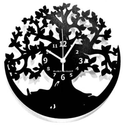 Imagen de Instant Karma Clocks Reloj de Pared Árbol La Vida (Hdf Madera)