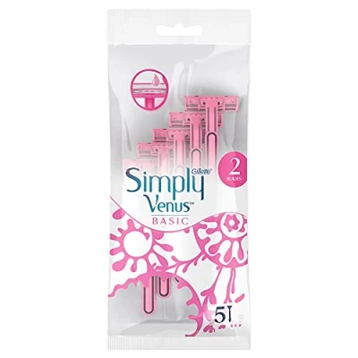 Imagen de Henkel Gillette Rasoi Venus Simply2 Basic 5 Pz 200 ml