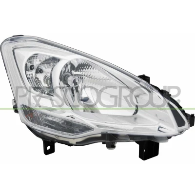 Imagen de PRASCO CI9184803 Faros derecha H4 con servomotor para reg. alcance luces CITROËN: Berlingo II Furgón, / First I Furgón