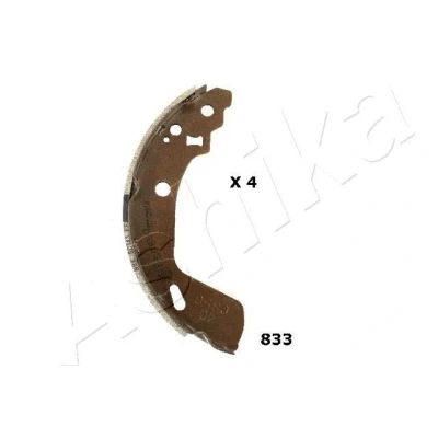 Imagen de ASHIKA 55 08 833 Zapatas de Freno Eje trasero 200 26 SUZUKI: SWIFT 4