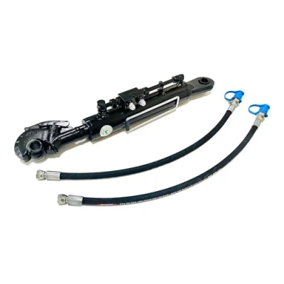 Imagen de Tercer Punto Hidráulico Cat 2 (680 1036 mm) con Engache Rápido, Bloque de Bloqueo y Mangueras