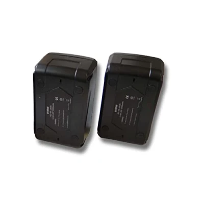 Imagen de vhbw 2X batería Compatible con Milwaukee HD28 CS Cierra Circular, H Martillo perforador, HX perforador (3000 mAh, Li Ion, 28 V)