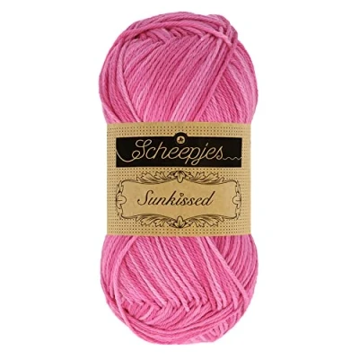 Imagen de Scheepjes Sunkissed 012 Playa Cabaña Naranja Hilo 1x50g