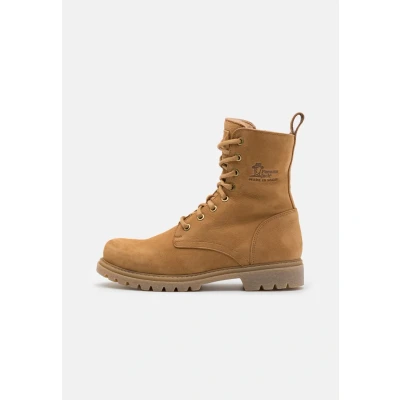 Imagen de Panama Jack Frisia Botines con cordones, Mujer, Talla: 37, Camel Zapatos