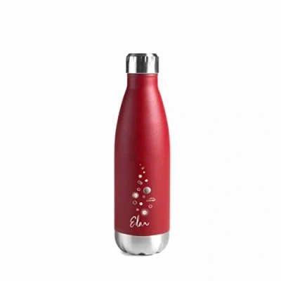 Imagen de Lacor 62547 Botella de Acero Inoxidable con Doble Pared, Rojo, 0&#039;50 litros