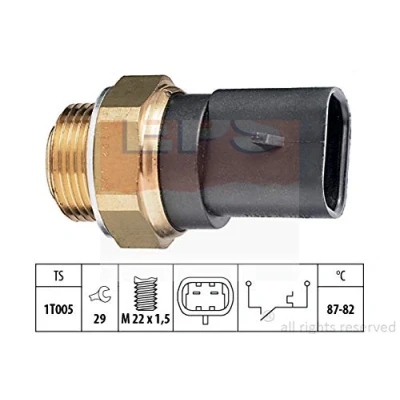 Imagen de Interruptor de temperatura, ventilador del radiador EPS 1.850.102
