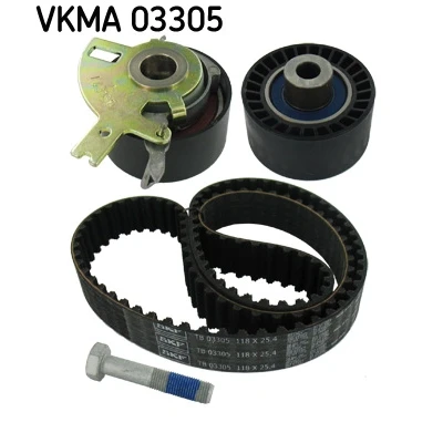 Imagen de SKF VKMA 03305 Kit de correa distribución 118 con perfil redondeado dientes CITROËN: C6 Berlina, C5 II Hatchback, III Familiar