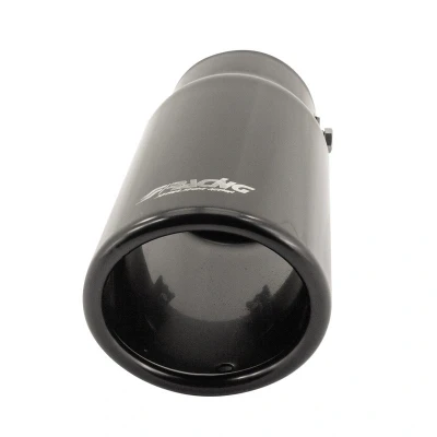 Imagen de Simoni Racing TRX/01N Cola de Escape 76mm negro recto, redondo Acero fino 180mm