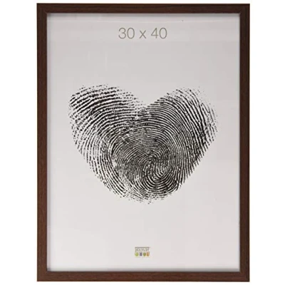 Imagen de Deknudt Frames S44CH4 30.0X40.0 Marco de Fotos (Madera, Fino, 43,5 x 33,5 1,47 cm), Color marrón Oscuro