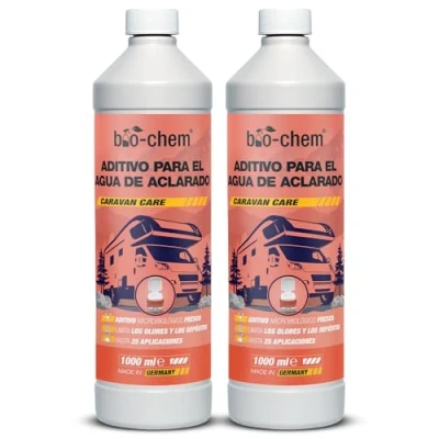 Imagen de Bio Chem Aditivo sanitario para el agua de las cisternas 2L Nueva fórmula con microorganismos producto limpieza inodoros secos en campings y caravanas