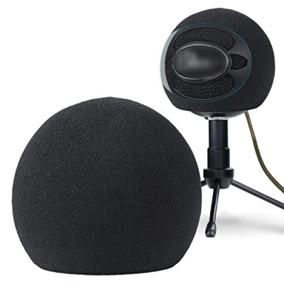 Imagen de YOUSHARES Blue Snowball Microfono Filtro pop Filter Micrófono Pantallas y Filtros Anti