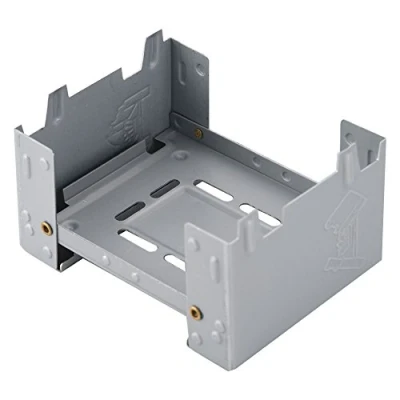 Imagen de Estufa Plegable, de Alcohol cobre 95 x 75 mm Combustible Sólido Portátil para Camping Mochileros 8X16X5