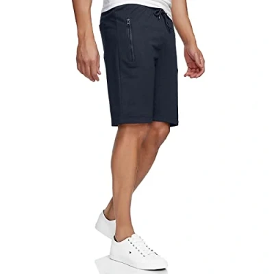Imagen de Smith &amp; Solo Pantalones cortos deportivos para hombre, de verano, algodón, correr, fitness, entrenamiento, tenis, XXL