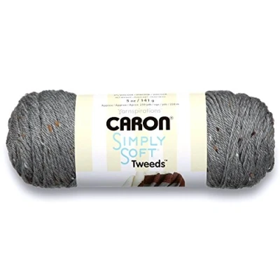 Imagen de CARON TWEEDS SIMPLY SOFT 141G GRIS HEATHER