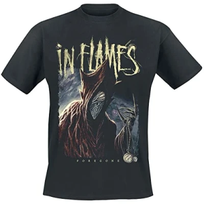 Imagen de In Flames Foregone Hombre Camiseta Negro XL 100% algodón Regular