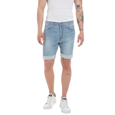 Imagen de Replay Shorts vaqueros, Hombre, Talla: 32, Light blue used